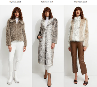  Ziibo is a Stockist for Unreal Fur Jackets