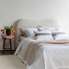 Hershed Kantha Whitehaven Coverlet Natural/White