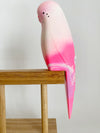 Pete Cromer Resin Budgie Pink