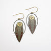 Denz MIDI Owl Earrings