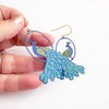 Denz Peacock Earrings