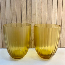  Brian Tunks Glass Tumbler Butter Set of Two