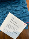 Carole Redlich woollen scarf blue