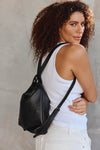 Vestirsi Bella Mini Black Convertible Backpack