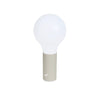 Fermob Aplo LED Rechargeable Bulb including Hanging Strap Clay Grey