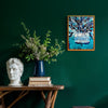 Original artwork by Karlijn Sas ‘Cyan Bloemstuk’