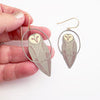 Denz MIDI Owl Earrings