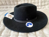 Deborah Hutton Hat Franklin Black Felt M/L
