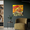 Original Artwork by Alda Hubbard Sandstone & Sun Flinders Ranges