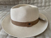 Deborah Hutton Hat Pinehurst Ivory/Taupe M/L
