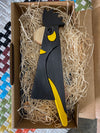 Steve Innes hand made wooden Black Cockatoo