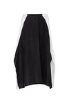 Lounge The Label Linen Blend Split Sides MIdi Skirt Sicily Blk/Wht