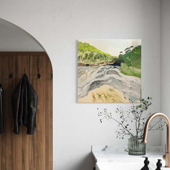 Original Artwork by Jackie Beckman ‘Upper Erskine Rapids’