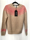 Harley of Scotland Jumper Pink Medium