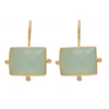 Rubyteva Aqua Chalcedony Kasbah Earrings