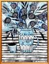 Original artwork by Karlijn Sas ‘Waterkan met bloemen’