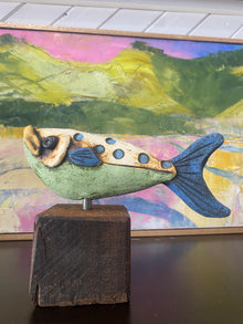  Chris Hoggard Hand Made ceramic Fish 1