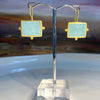 Rubyteva Aqua Chalcedony Kasbah Earrings