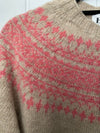 Harley of Scotland Jumper Pink Medium