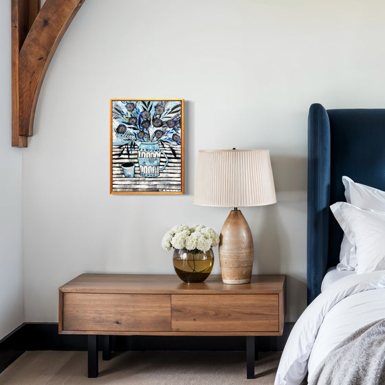 Original artwork by Karlijn Sas ‘Waterkan met bloemen’