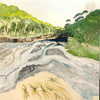 Original Artwork by Jackie Beckman ‘Upper Erskine Rapids’