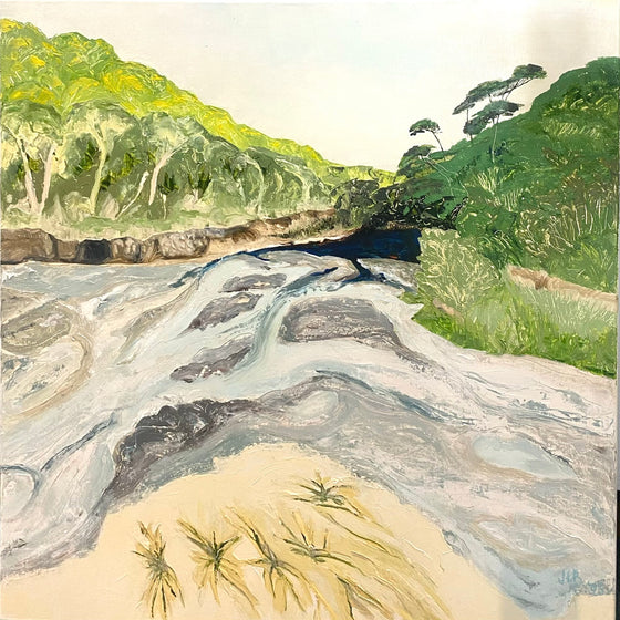 Original Artwork by Jackie Beckman ‘Upper Erskine Rapids’