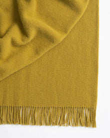  Nevis Woollen Throw Chartruce
