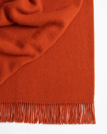  Nevis Woollen Throw Umber