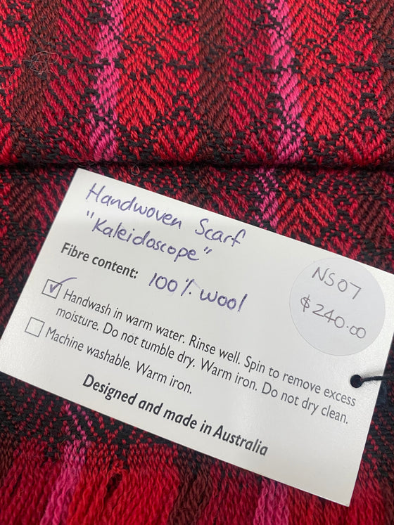 Schonkala hand woven Kaleidoscope Scarf