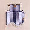 Sand Free Large towel & Bag navy Stripe
