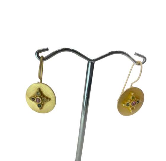 Rubyteva Multi Tourmaline Casablanca Earrings