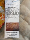 Artist Label Silk Pillow Slip Apples and Figs
