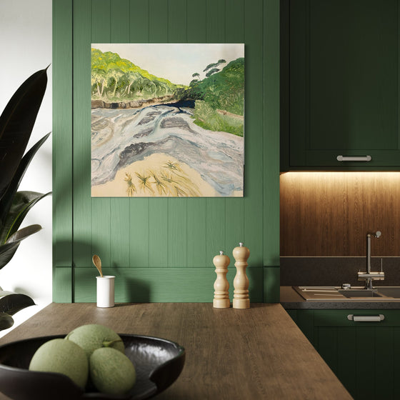 Original Artwork by Jackie Beckman ‘Upper Erskine Rapids’