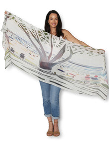  Artist Label Scarf MEELUP BEACH SCARF