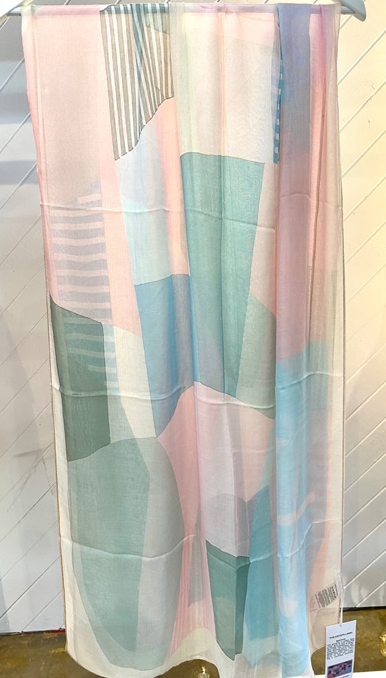 Artist Label Scarf Bali Love