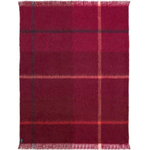  St Albans Mohair Throw Bordeaux