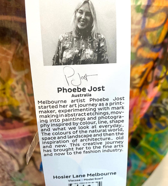 Artist Label Scarf Hosier Lane Melbourne