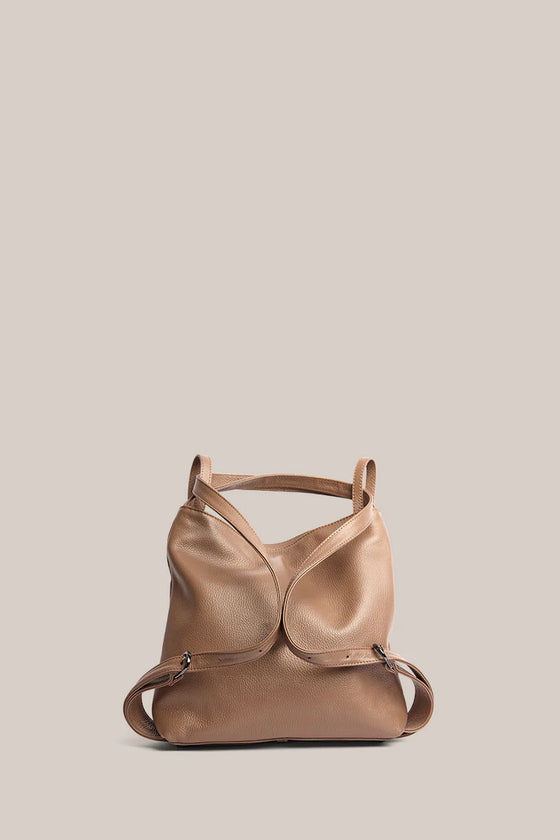 Vestirsi Bella Mini Milk Chocolate Convertible Backpack