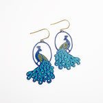  Denz Peacock Earrings