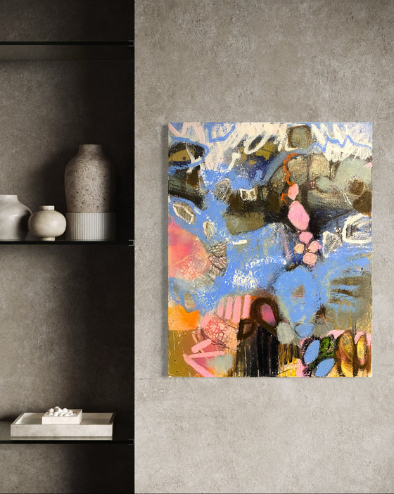 Original Artwork by Jen Baxter ‘Sit by the Rock Pools with Me’