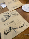 Merrian Dennis Australian Kitchen Flower Mark Making Workshop