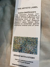 Artist Label Silk Pillow Slip Italian Bellflowers