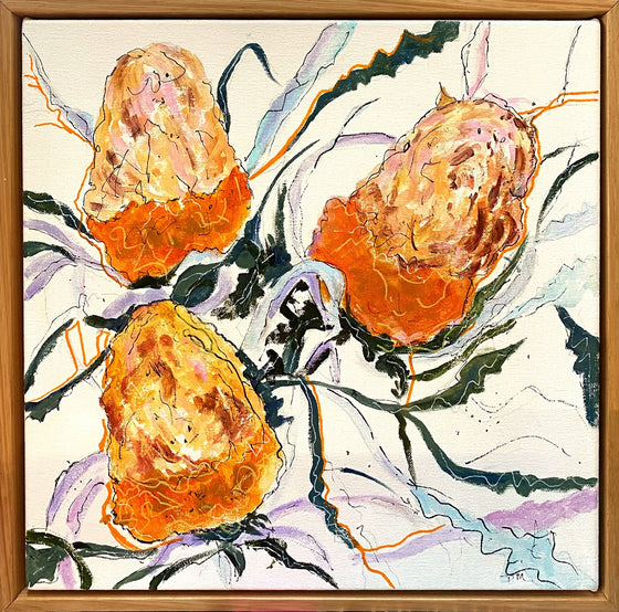 Original artwork by Dee Mathieson
‘Banksia Bush’