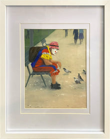  Original Artwork by Annette Smeeton 'Paris Clown'