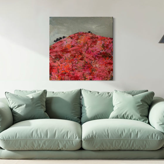 Original Artwork by Gayle Seach ' Pink Hill'