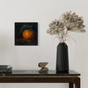 Original artwork by Christine Hoyne ‘Mandarin on black background'