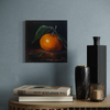 Original artwork by Christine Hoyne ‘Mandarin on black background'