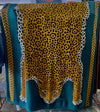 Inoui Editions Leopard Green Throw