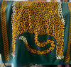 Inoui Editions Leopard Green Throw
