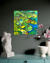 Original artwork by Alda Hubbard 'School of Fish'